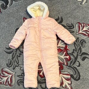 Pink Platinum Pink Hooded One Piece